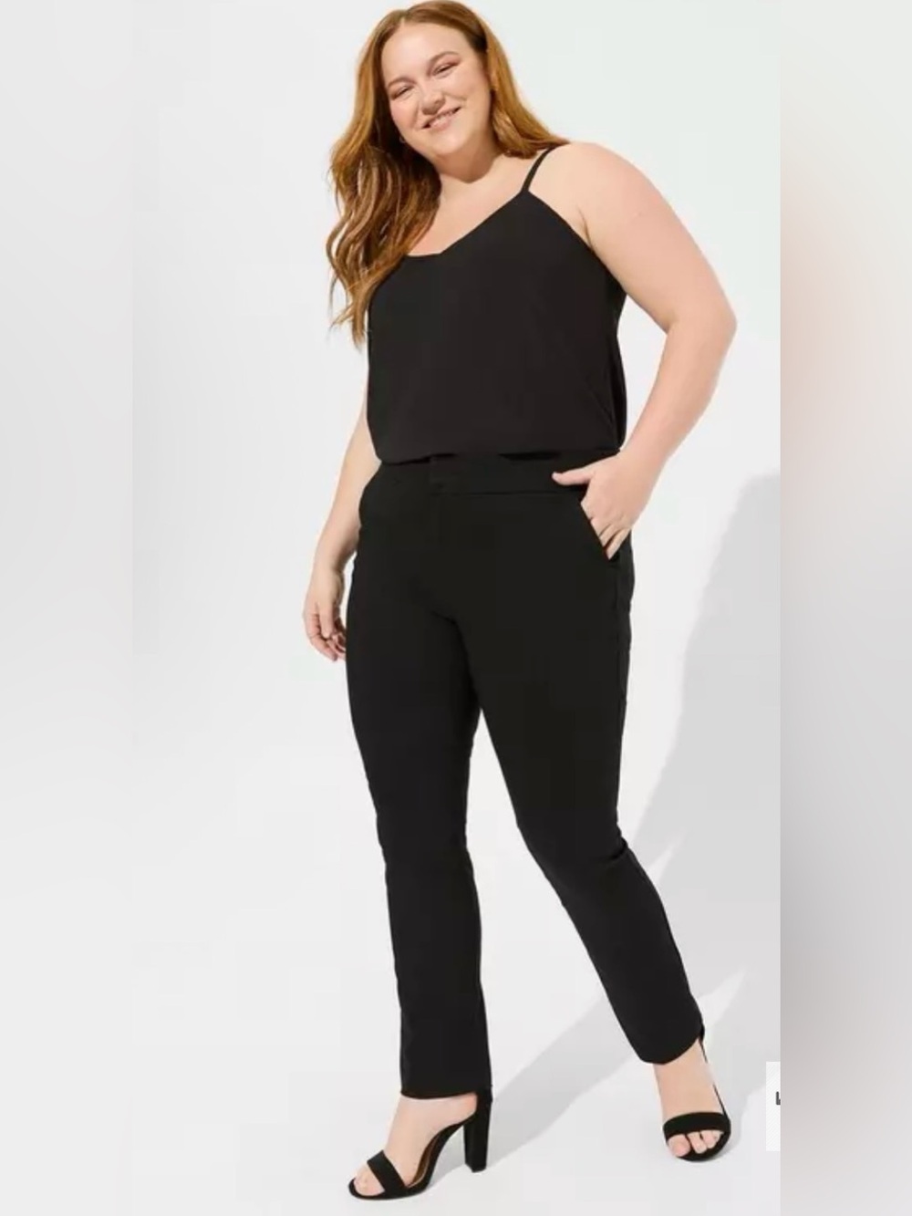 TORRID Studio Straight Leg Pull-On Pants